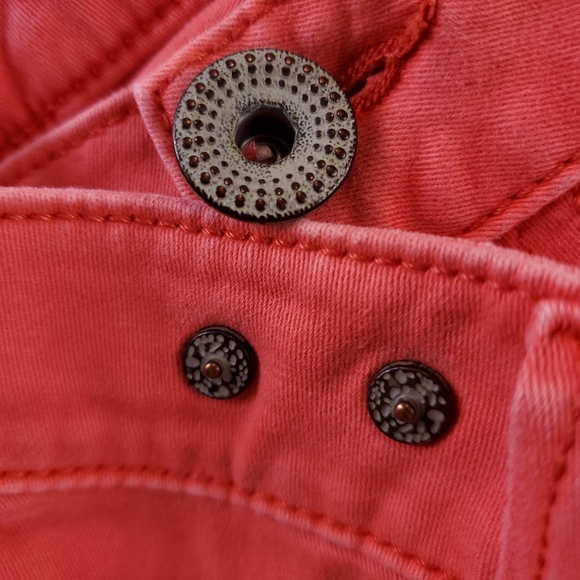 CAbi Salmon/Pink/Coral Jeans - Picture 6 of 6